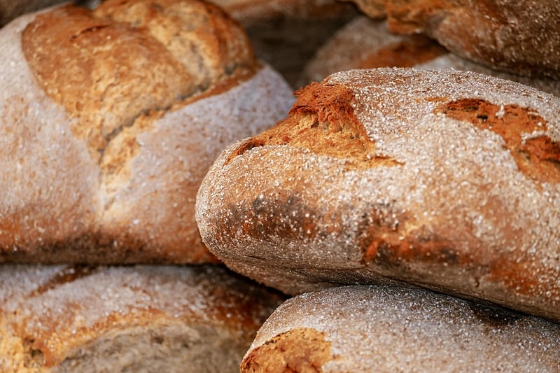 Bread baking in steam oven